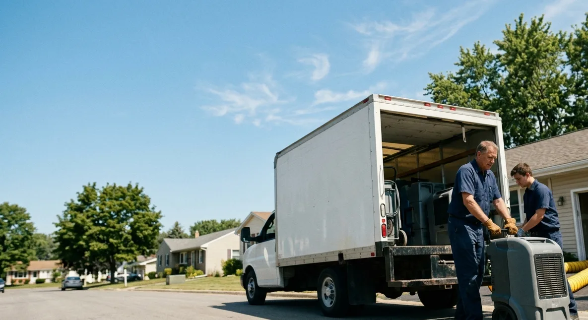 Water Damage Cleanup in Chesterville, OH near me